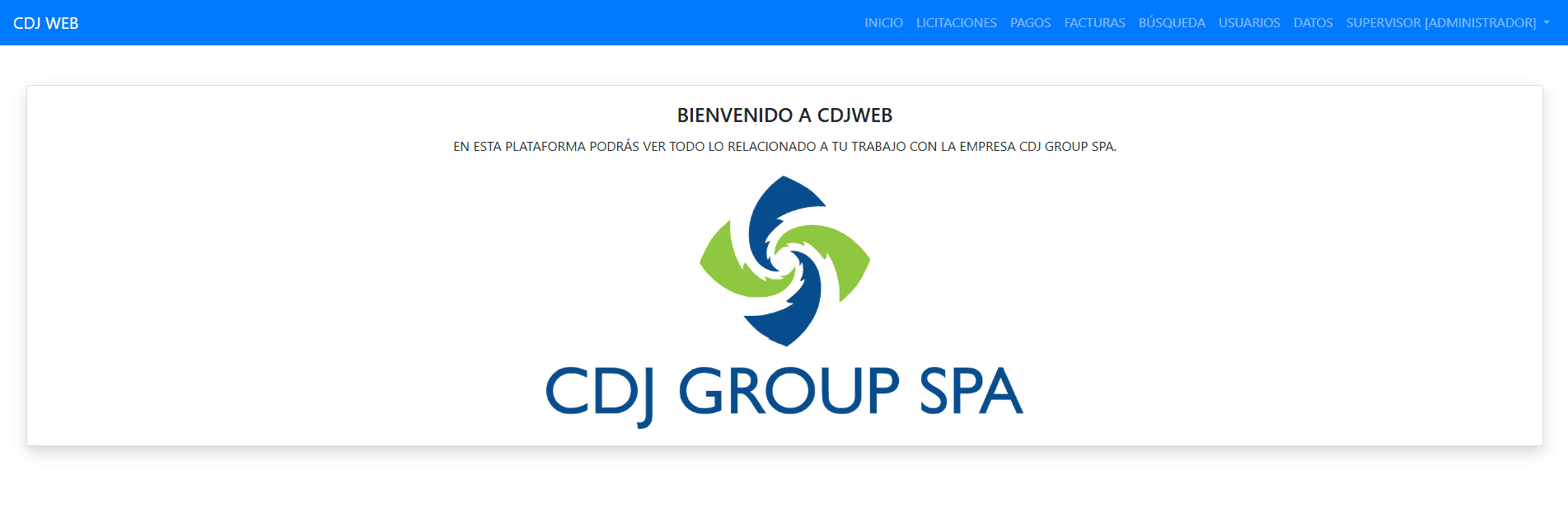 Licitaciones CDJ Group SPA
